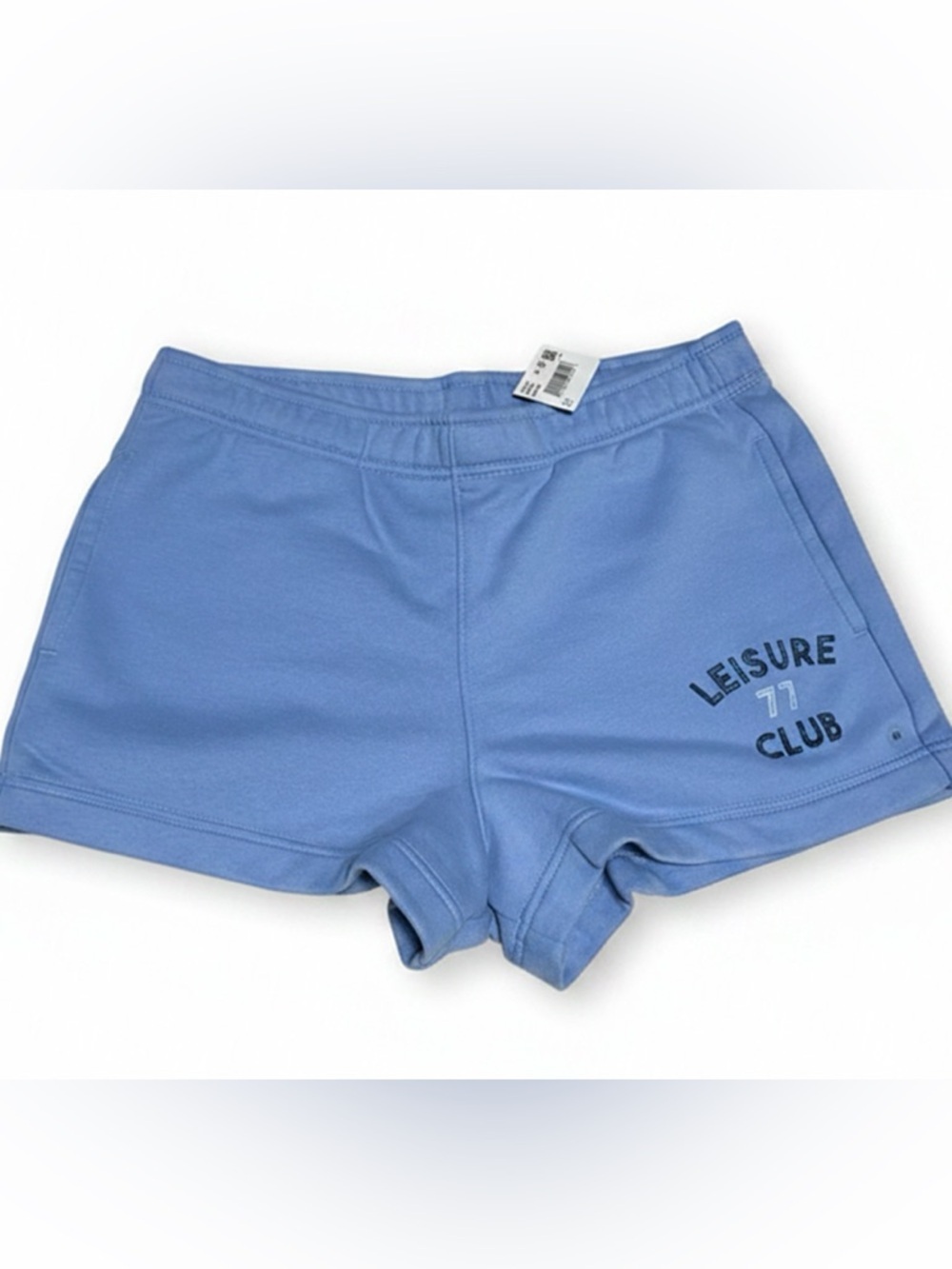 American Eagle Outfitters Light Blue "Leisure Club" Athletic Shorts